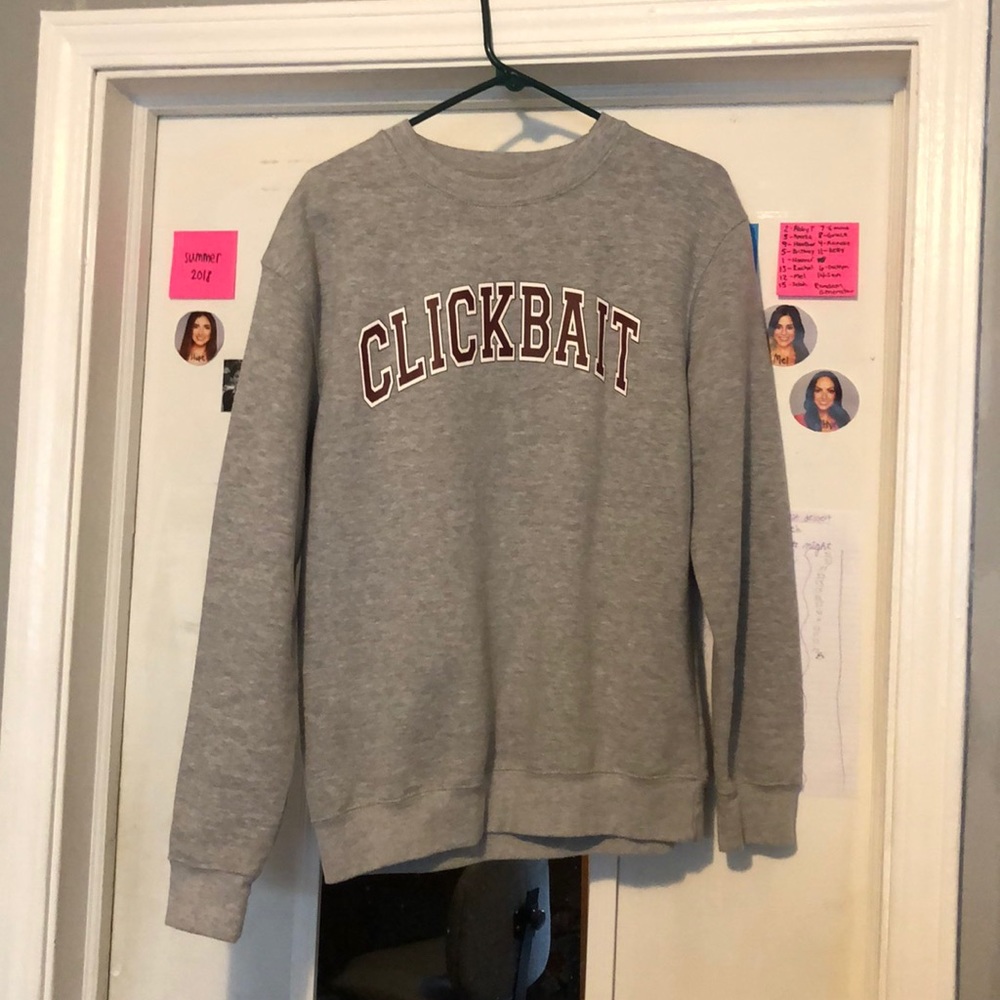 David Dobrik Clickbait Crewneck